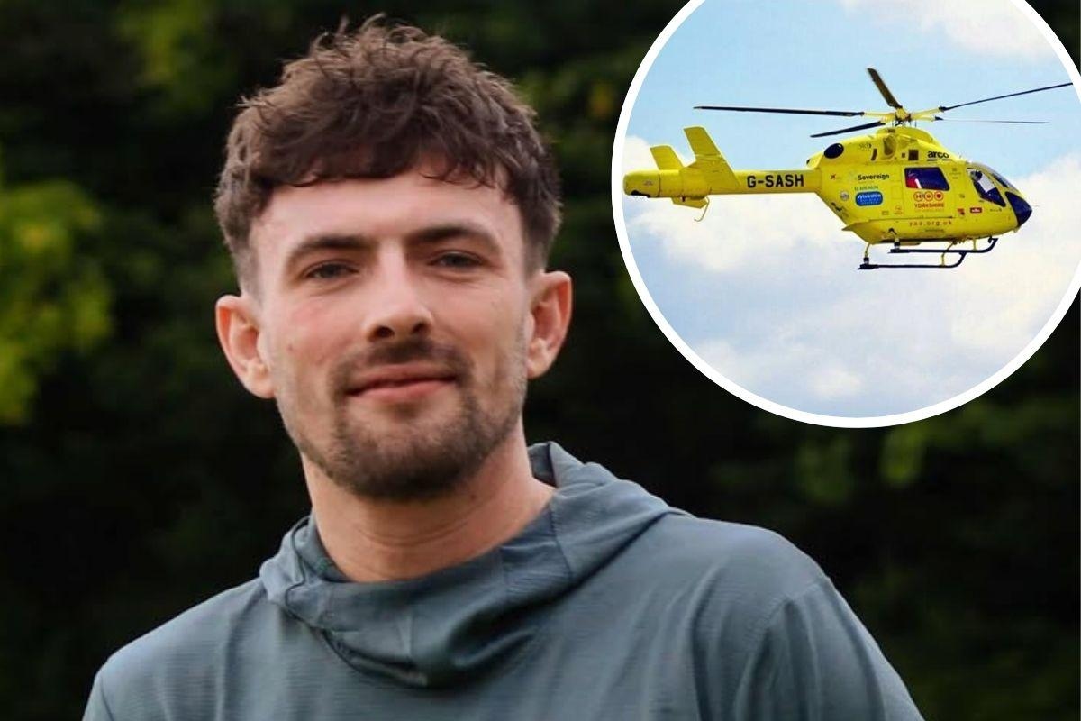 Man walking from John o' Groats to Land's End in aid of Yorkshire Air Ambulance