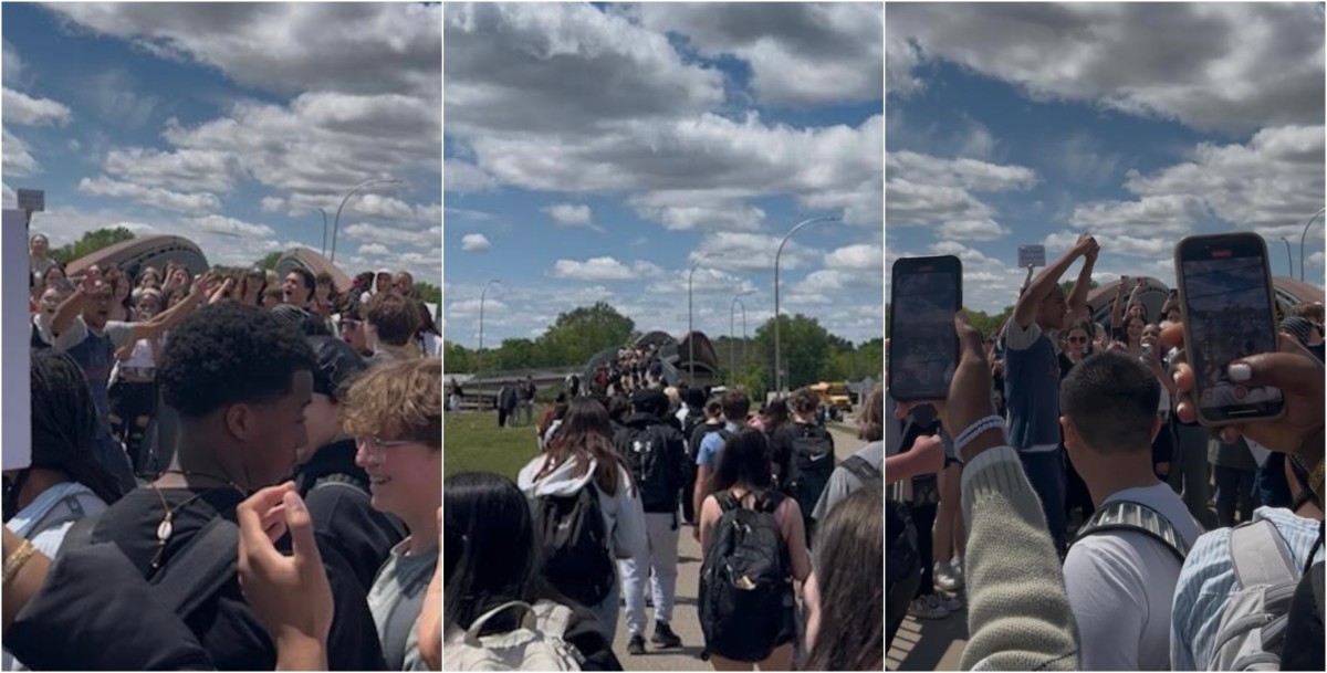 Students stage walkout at Forest Lake High over club cut proposal