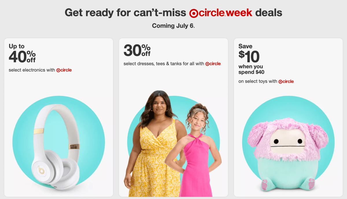 Target announces July Circle Week promotions as boycotts persist
