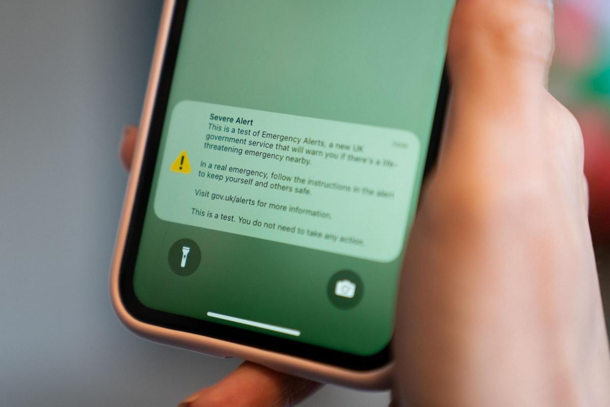 Emergency alert test returning in 2025 with nearly all UK mobiles affected