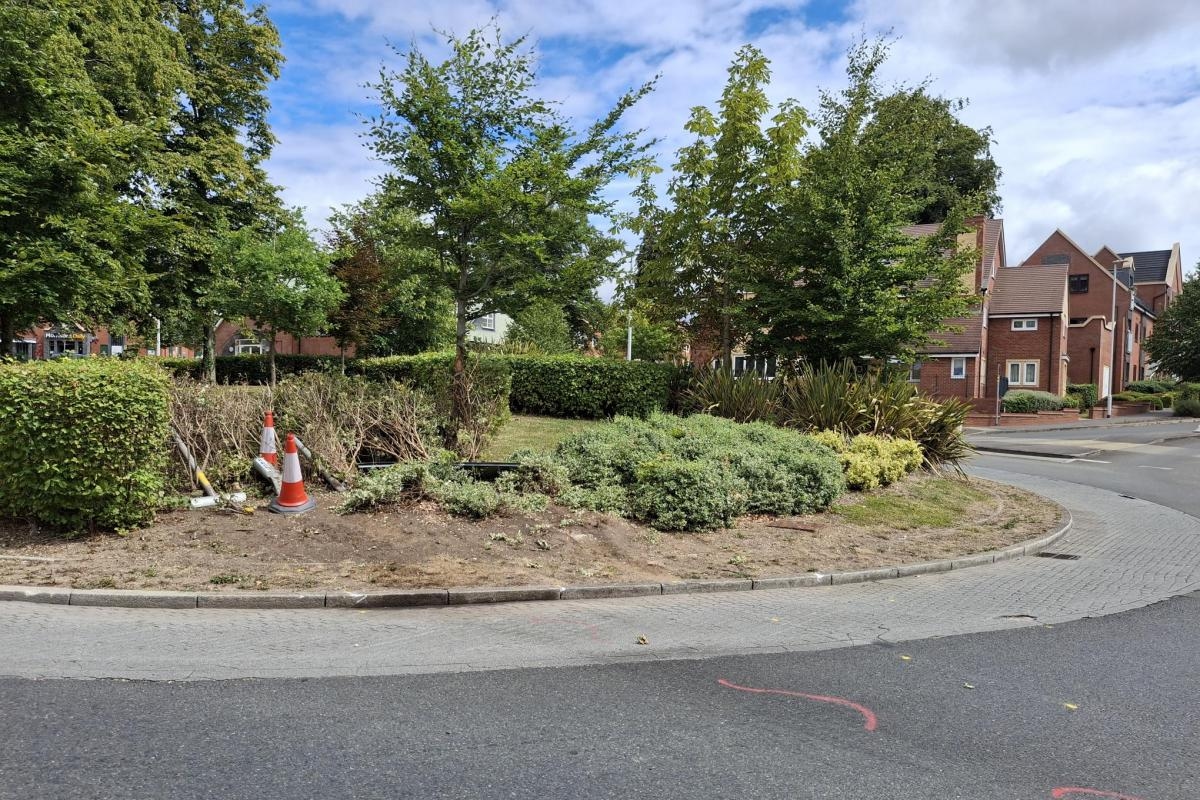Where the High Wycombe fatal crash involving three cars started
