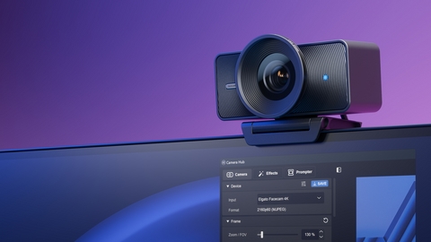 Corsair's Elgato Launches Facecam 4K; Groundbreaking Solution Mainstreams 4K60 Video