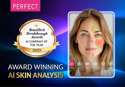 Perfect Corp. Named ‘AI Company of the Year' at 2025 RetailTech Breakthrough Awards