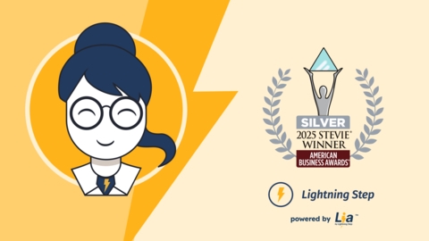 LIA, Lightning Step's AI Assistant, wins Silver Stevie® Award for 2025 Healthcare Technology Solution of the Year