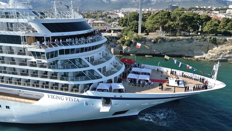 Viking Names Newest Ocean Ship in Croatia