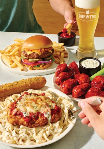 Applebee's 2 for $25 Menu Adds NEW Chicken Parmesan Fettuccine and NEW BIG Bangin' Burger