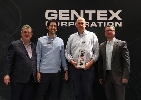 Gentex Corporation Recognizes Boyd as their Supplier of the Year