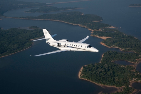 In response to customer demand, Textron Aviation adds Starlink high-speed internet availability to Cessna Citation Sovereign and Sovereign+