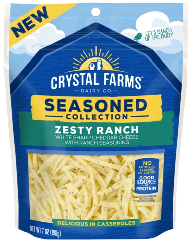 Crystal Farms Unveils Bold New Cheese Offerings Just in Time for Summer