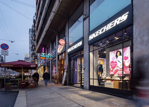 Skechers Concept Store Opens on Milan's Corso Buenos Aires
