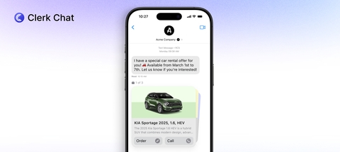 Clerk Chat Revolutionizes Conversational Messaging, Launches First North American RCS Experience Across Google, Verizon, T-Mobile and AT&T