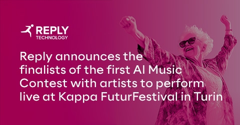 Reply Announces the Finalists of the First AI Music Contest with Artists to Perform Live at Kappa FuturFestival in Turin