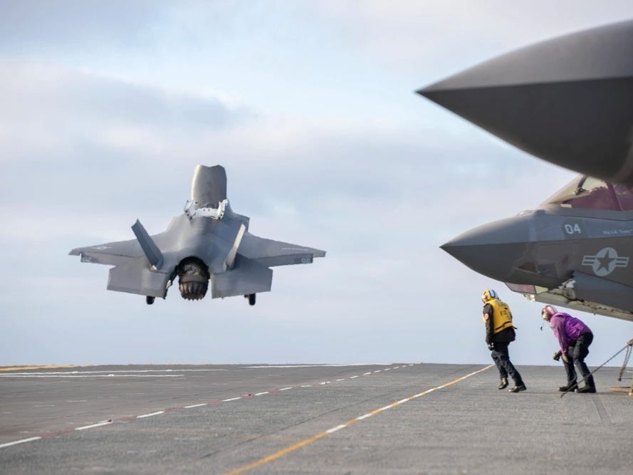 An F-35 stealth fighter has been stuck in a country not cleared to access the tech for over a month