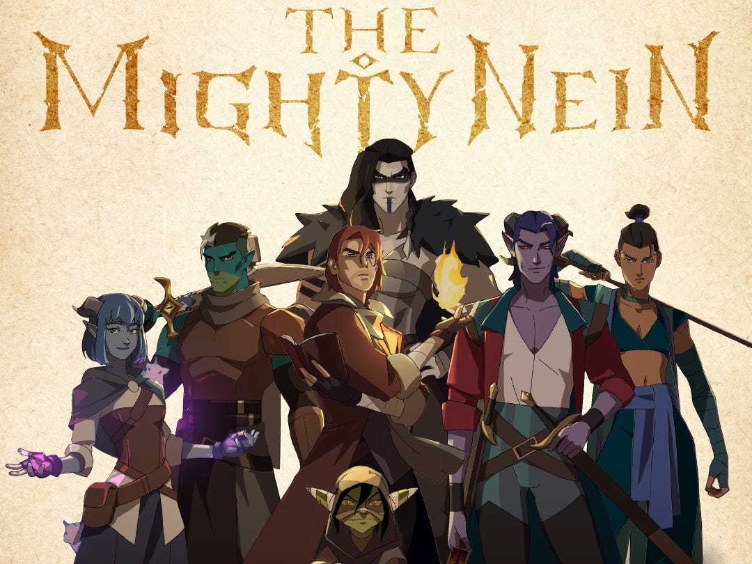 Critical Role's new Amazon-backed series is leaning hard into the art style that made Japanese anime so much money