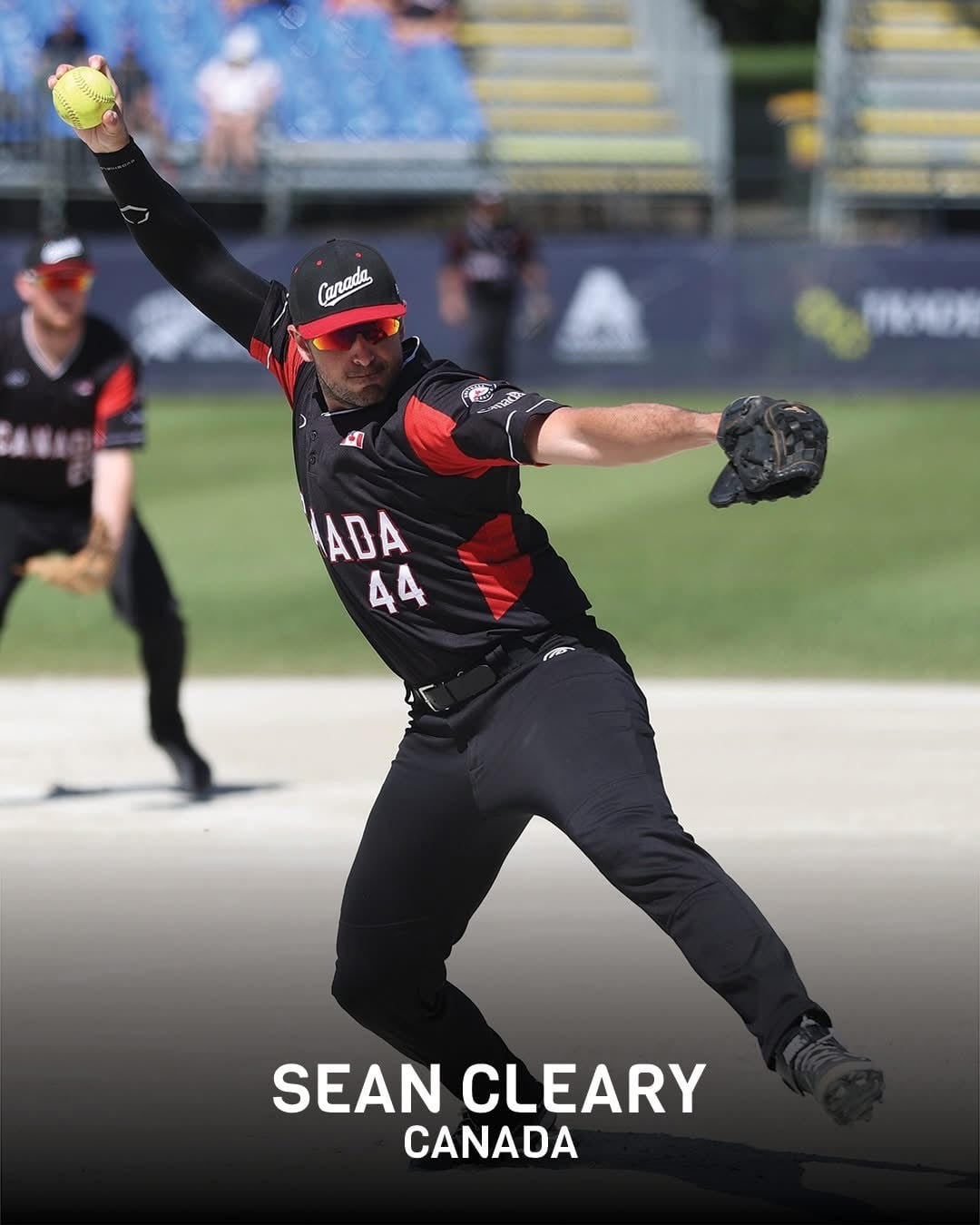 Team Canada takes the field at Softball World Cup in Prince Albert