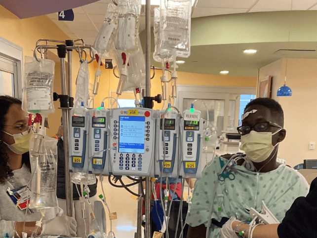 A 13-year-old had chest pains. He was "close to sudden cardiac death"