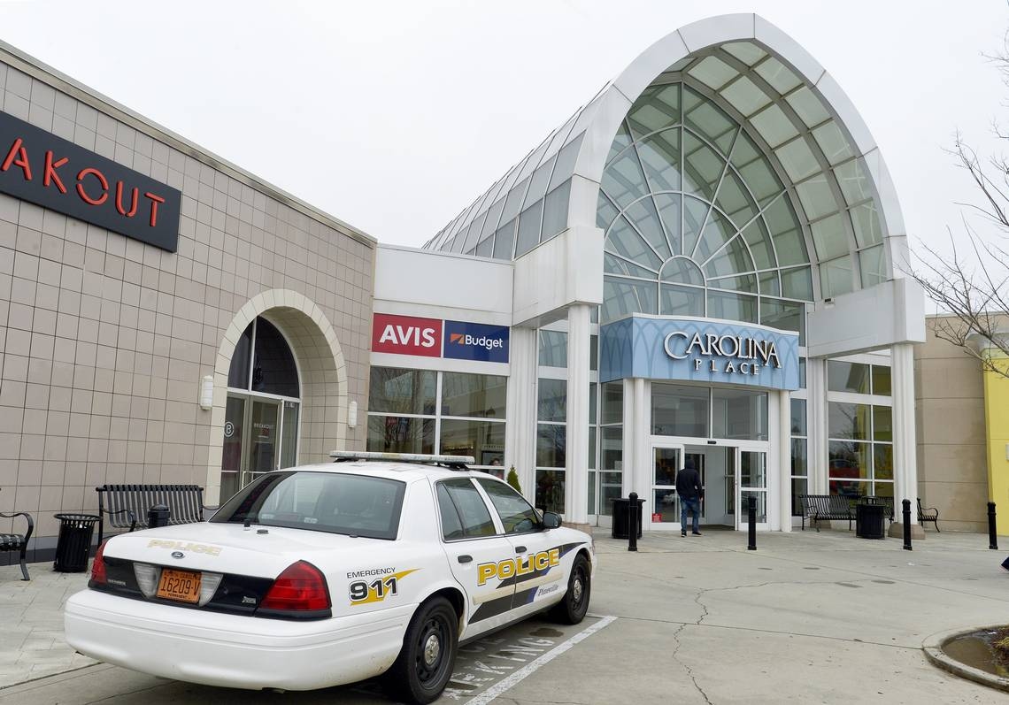 1 shot, robbed in a North Carolina mall parking lot Friday night, police say
