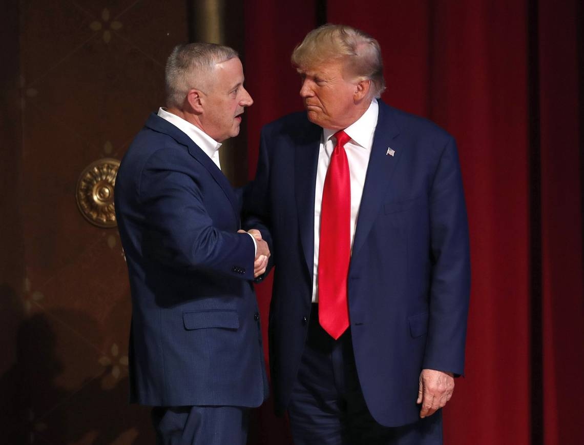 Trump throws his support behind RNC Chair Michael Whatley for NC Senate seat