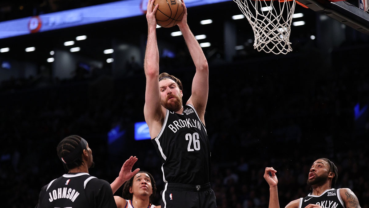 Nets' Drew Timme brings house down with two-handed poster vs. Wizards