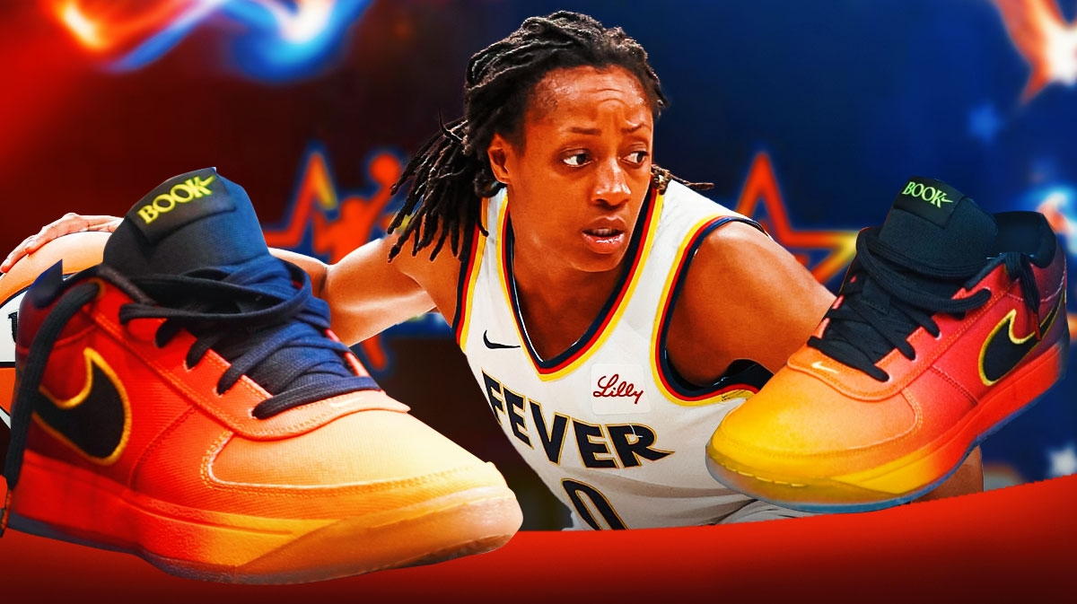 Fever's Kelsey Mitchell debuts All-Star Nike Book 1 PE sneakers