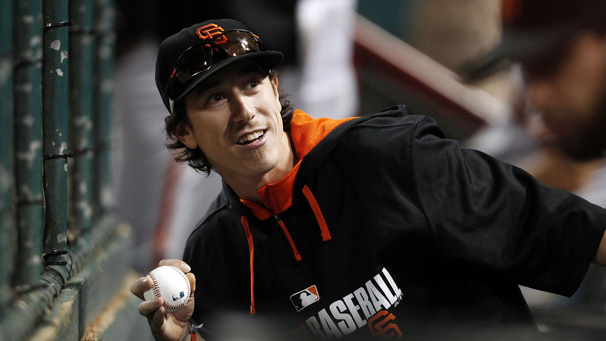 Rare Tim Lincecum sighting sends Giants fans into frenzy