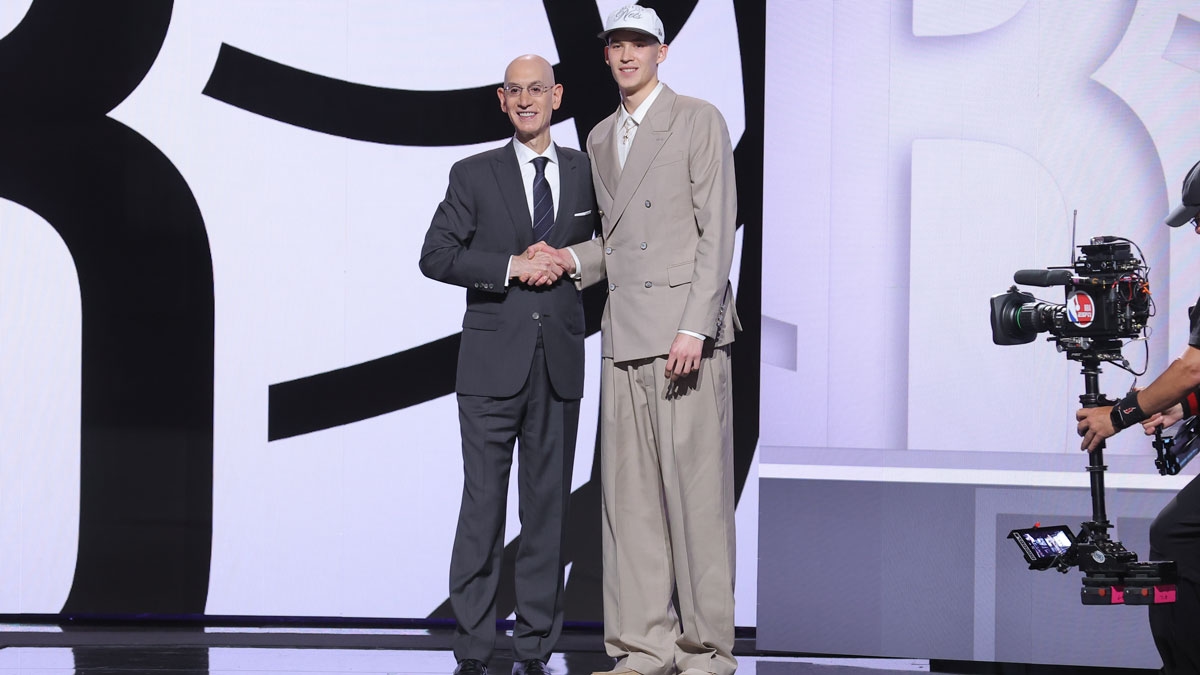 Mikhail Prokhorov jokes come out after Nets' Egor Demin pick