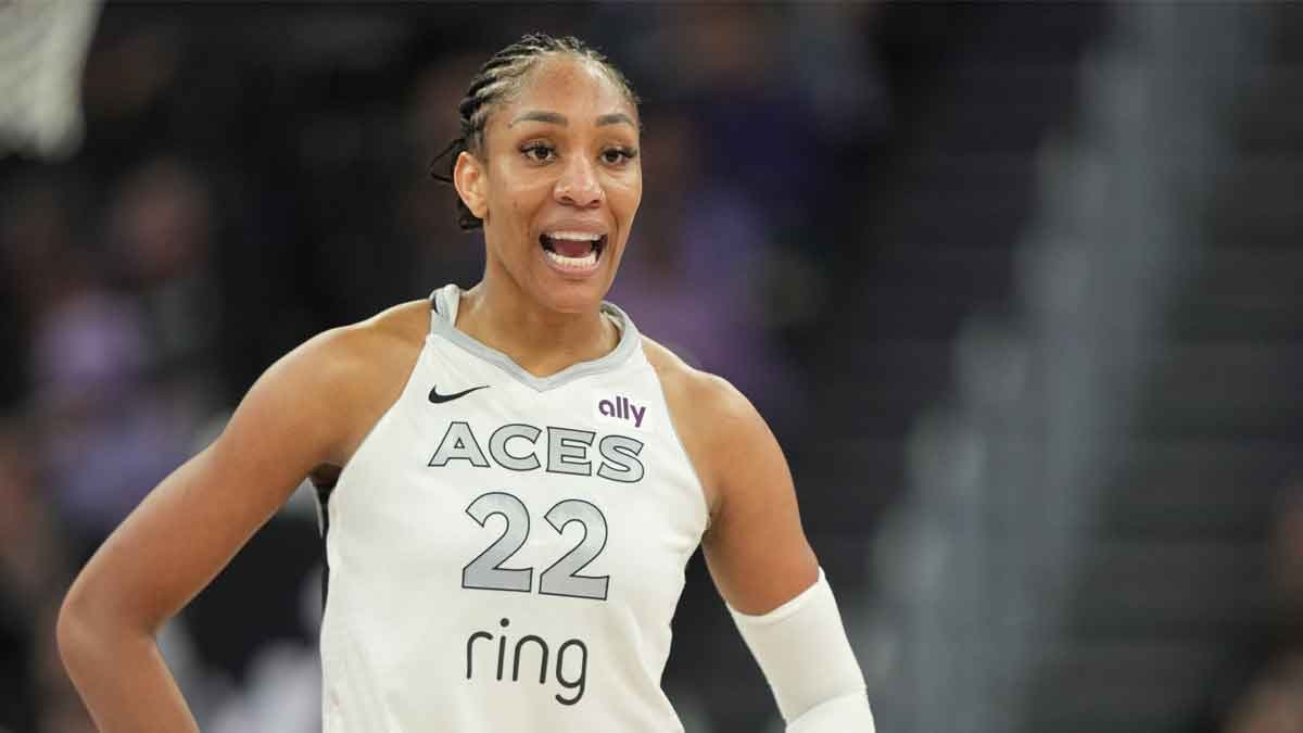 Aces' A'ja Wilson admits All-Star Game status is uncertain amid wrist injury