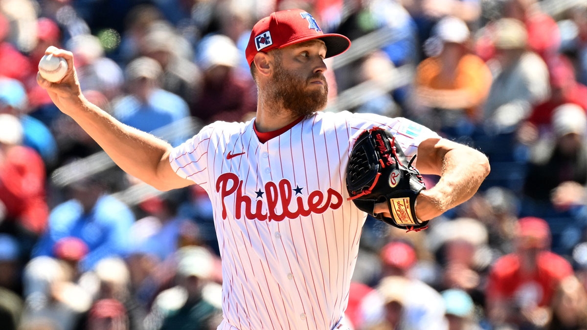 Phillies' Zack Wheeler pulls off first since 2021 in near perfect game