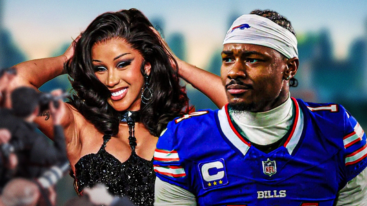 Cardi B shares Stefon Diggs-inspired manicure