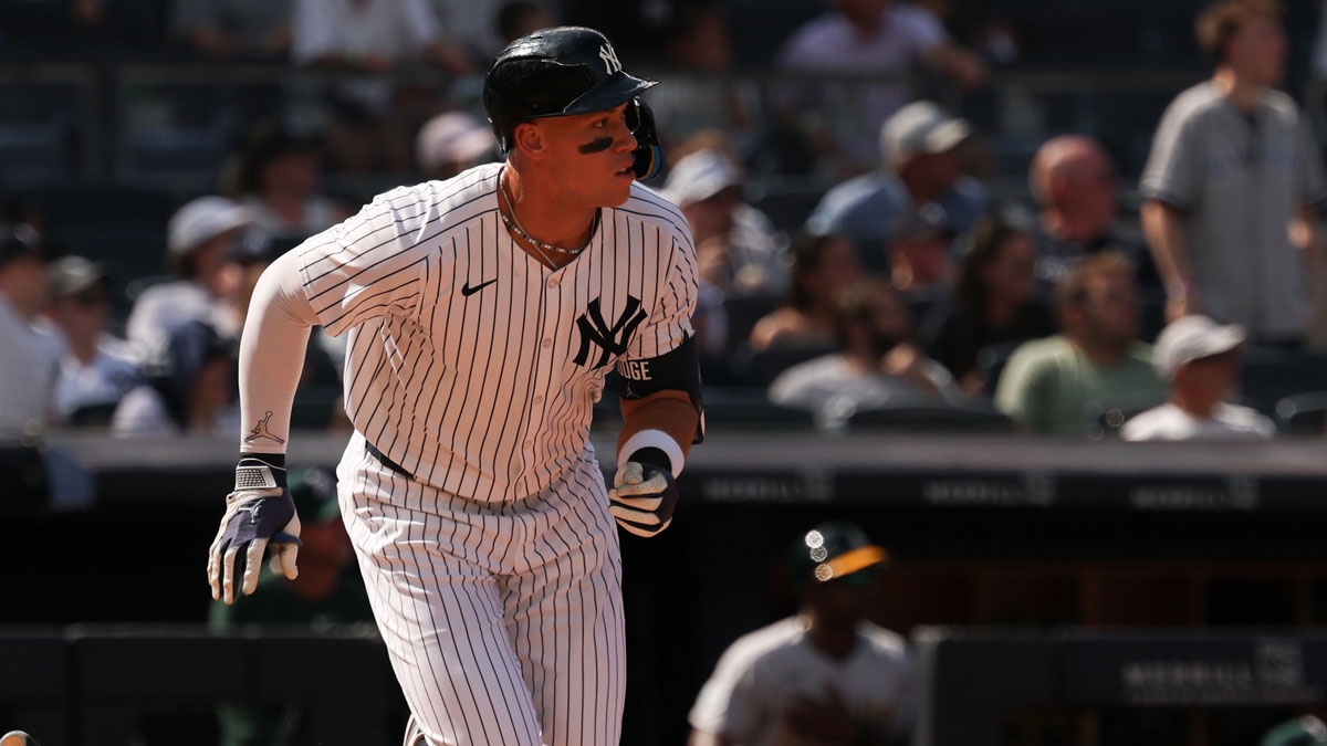Yankees captain Aaron Judge's surprised reaction to eye-opening trend