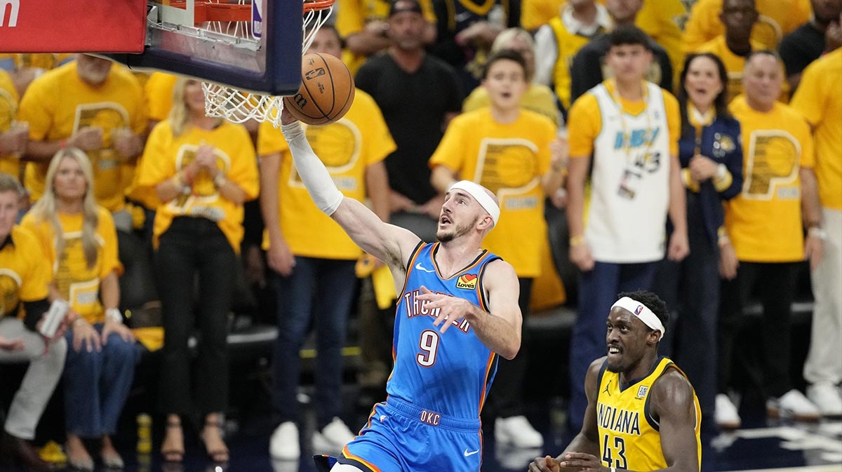 Why Thunder's Alex Caruso had to ‘ignore' Pat McAfee during NBA Finals