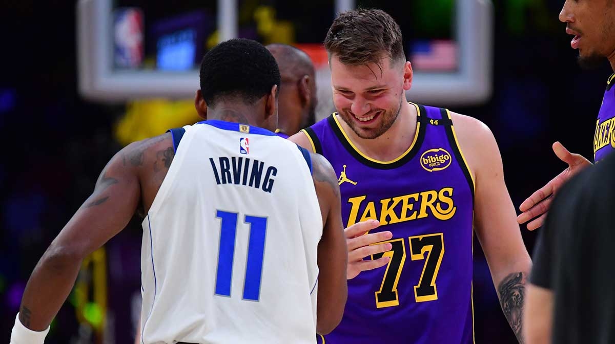 Mavericks' Kyrie Irving tells absolutely savage Luka Doncic practice story
