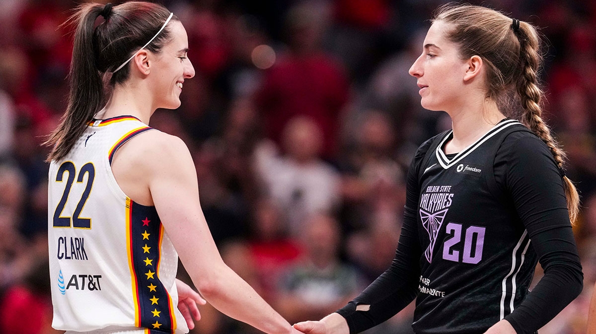 Valkyries' Kate Martin reacts to fan's life-changing confession about Caitlin Clark matchup
