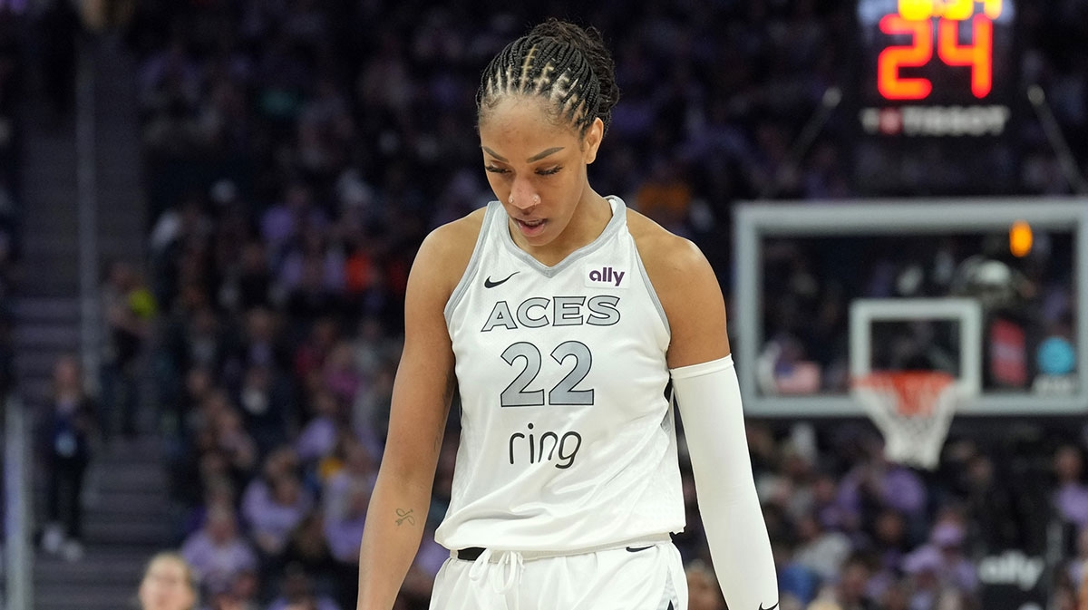 Aces' A'ja Wilson thanks teammates for stopping ‘crash out' after injury