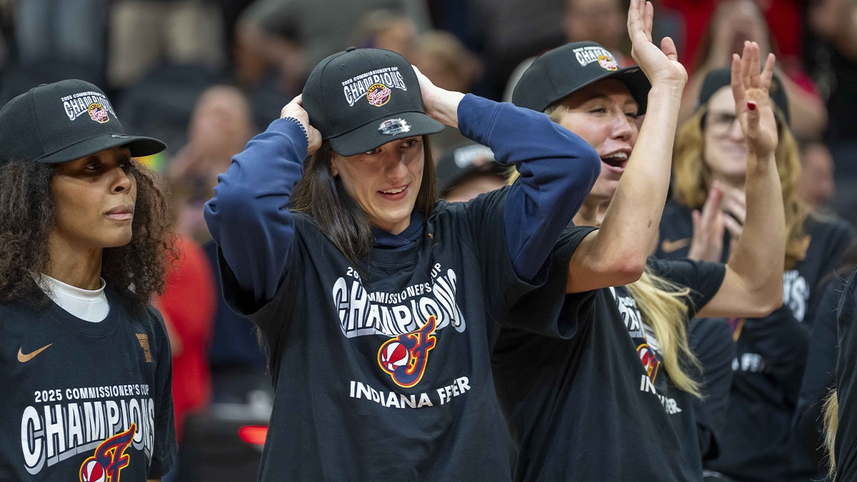 Fever star Caitlin Clark makes Commissioner's Cup highlight despite not playing vs. Lynx