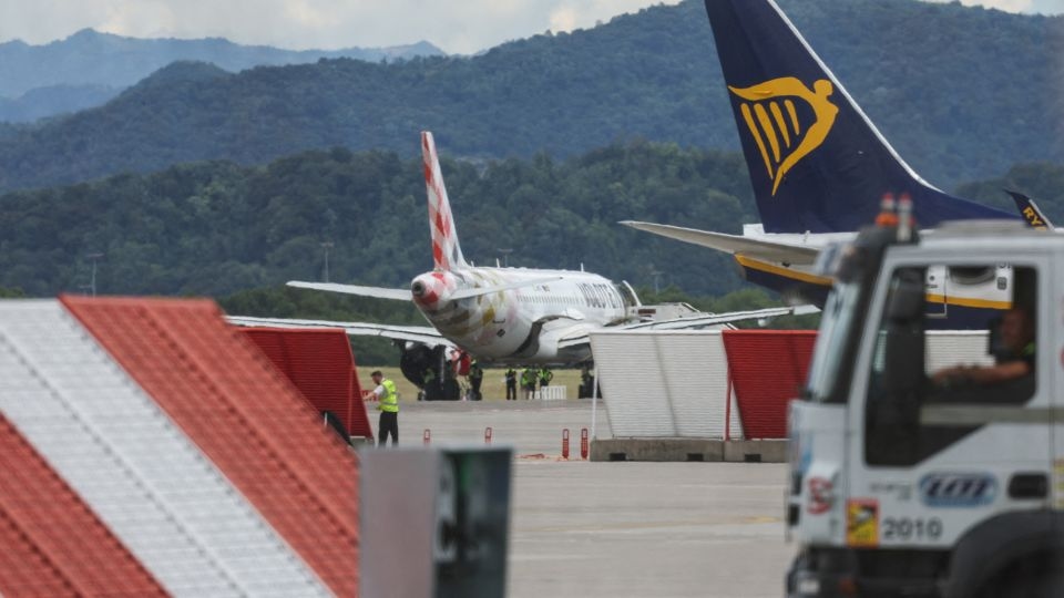 Man dies at Milan airport after being sucked into jet engine, local media reports