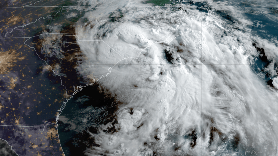 Chantal triggers life-threatening flash floods as storm pushes inland in North Carolina and Virginia