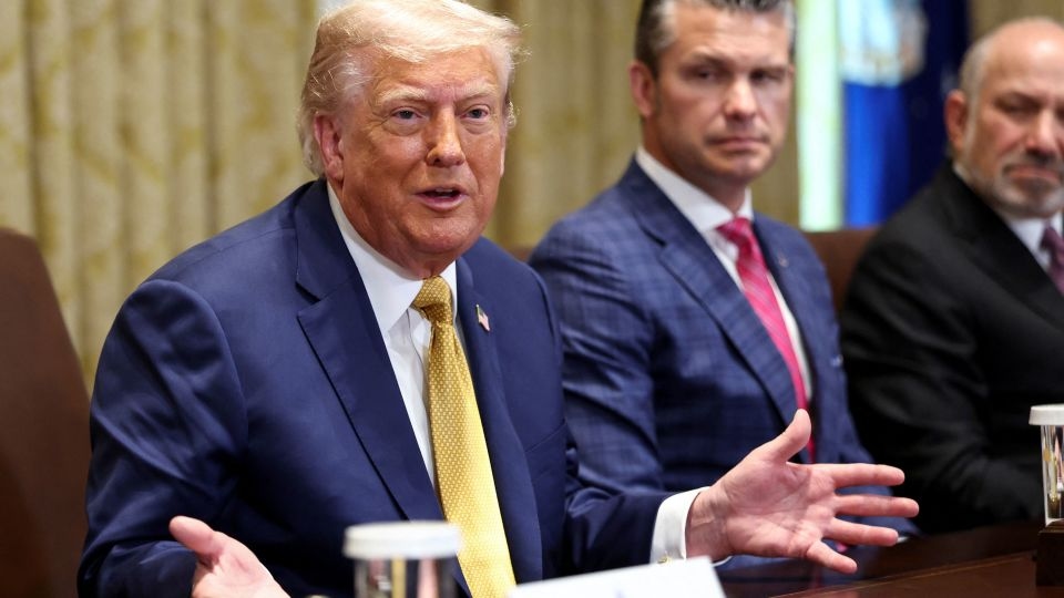 Fact check: Debunking 11 of Trump's false claims at Cabinet meeting