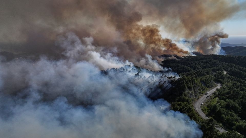 Wildfires sweep through forests in drought-hit Syrian coast in major test for new government