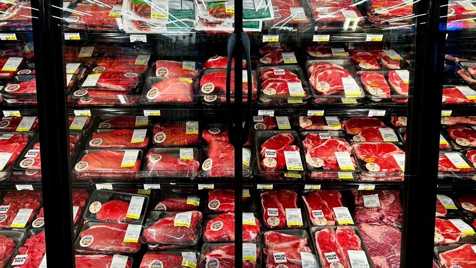 Beef prices are the new egg prices. They're soaring