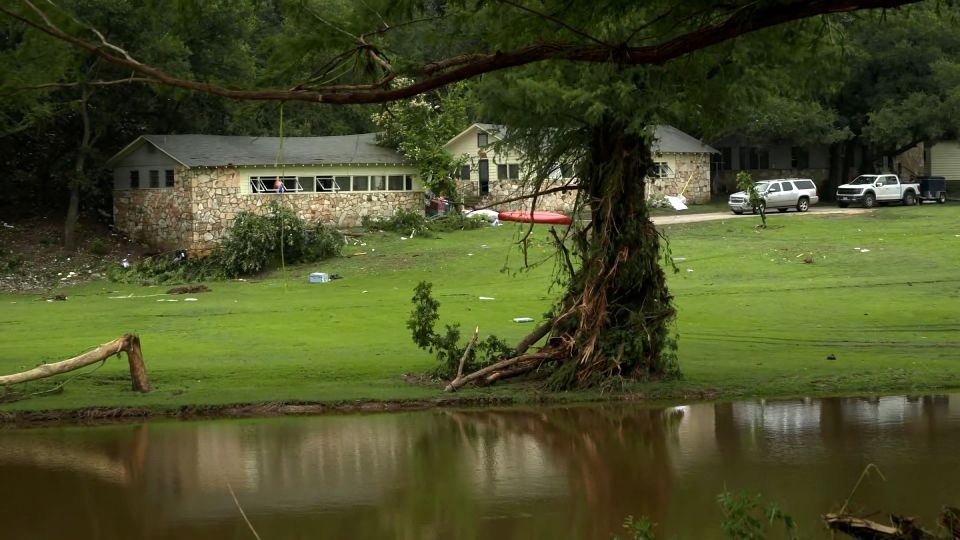 See aftermath at summer camp in Texas where multiple people are still missing after flooding