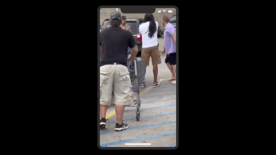 Bystanders confront man after 11 injured in Walmart stabbing