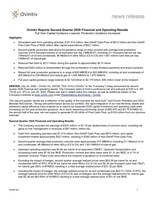 Ovintiv Reports Second Quarter 2025 Financial and Operating Results