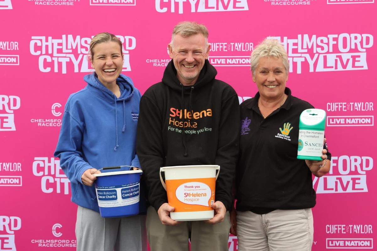 Three Essex charities announced as partners for big music festival next week