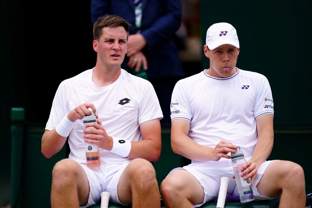 Henry Patten can 'hold head high' after reigning champions exit Wimbledon