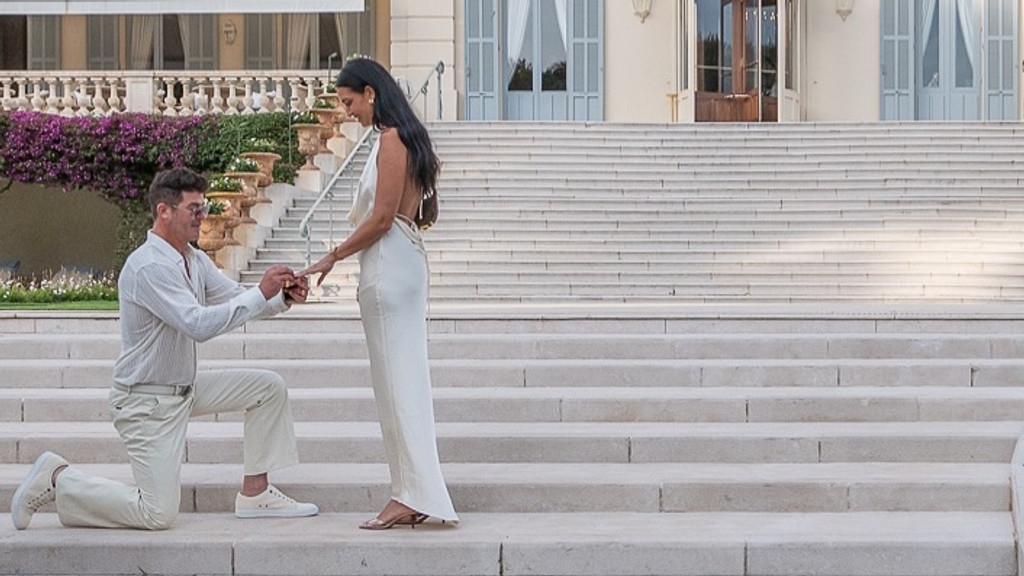 Robin Thicke proposes to April Love Geary for second time