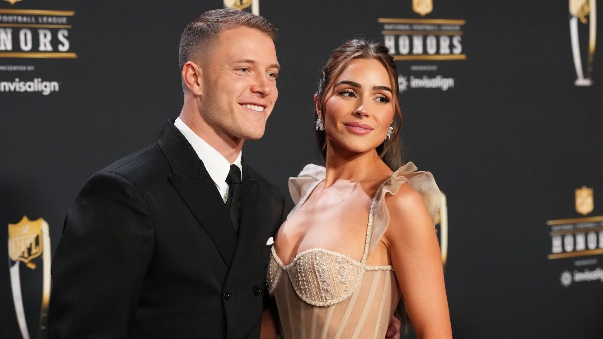 49ers star Christian McCaffrey, wife Olivia Culpo welcome daughter into world