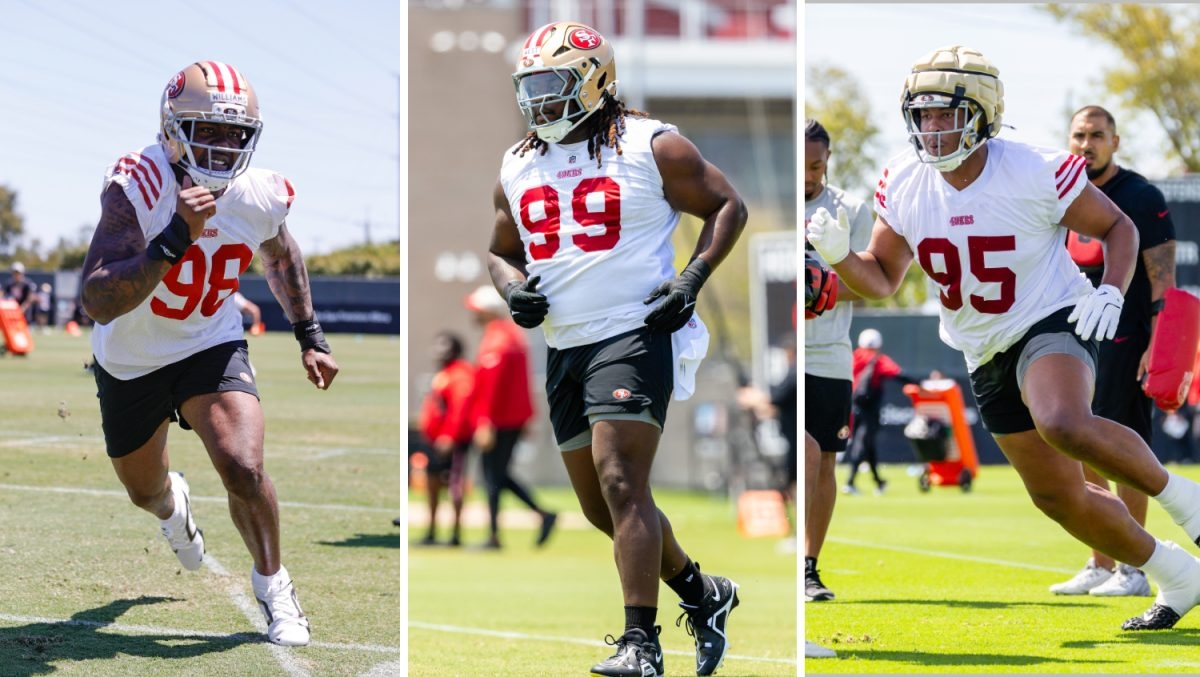 One 49ers defensive-line rookie stands out as pads go on at NFL training camp
