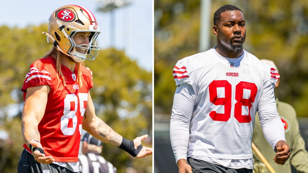 How George Kittle is giving Mykel Williams early ‘welcome to the NFL' moment