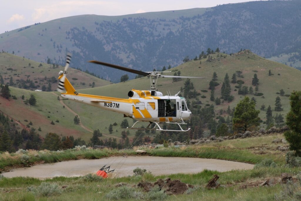 Hilger Valley Fire near Helena mostly contained, human caused